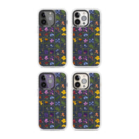 Grille de fleurs sauvages