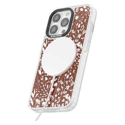 Bouquet de fleurs sauvages sur terre cuite