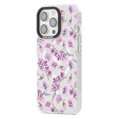 Purple Orchids Floral