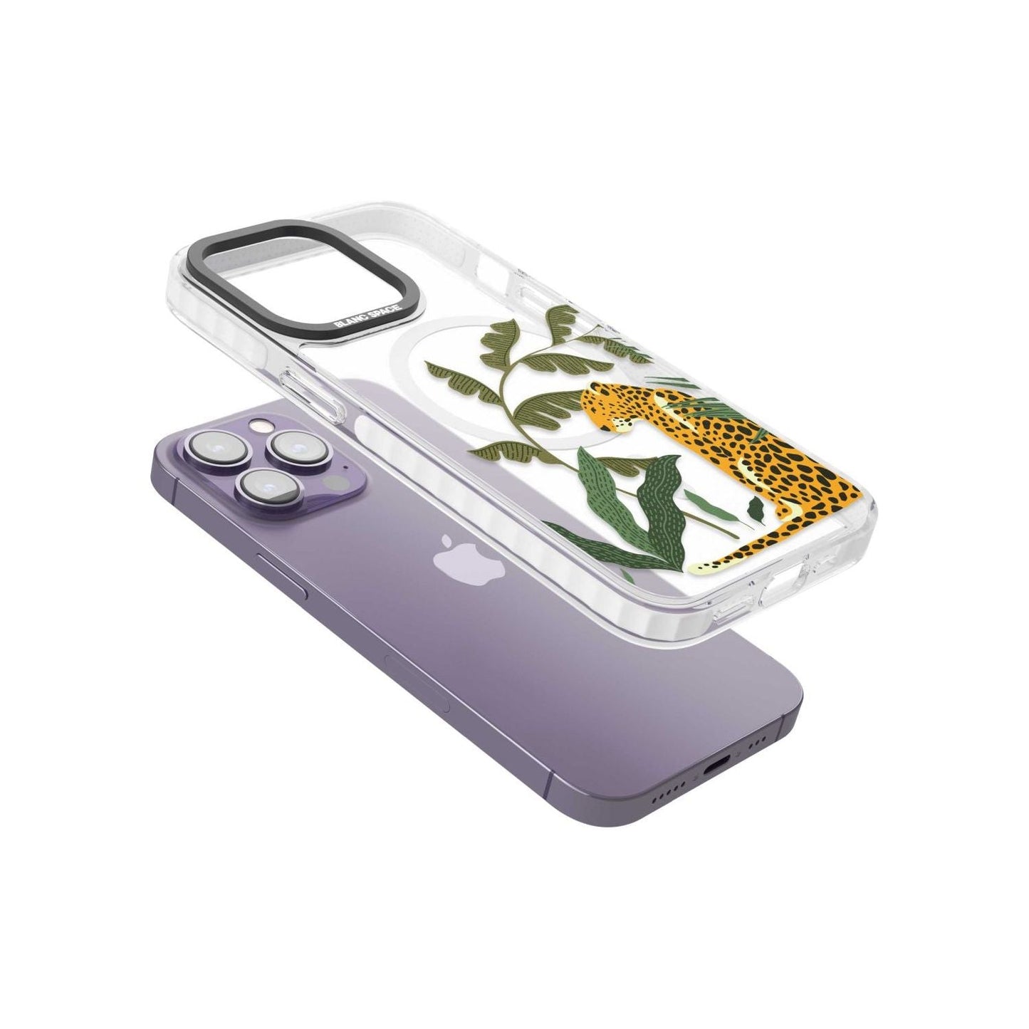 Grand motif de chat de la jungle