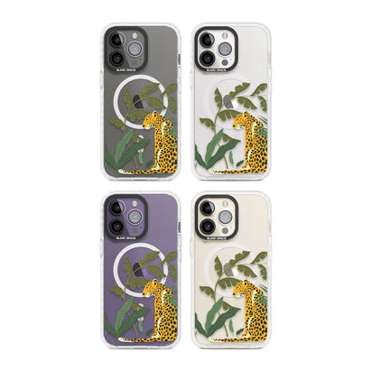 Grand motif de chat de la jungle