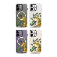 Grand motif de chat de la jungle