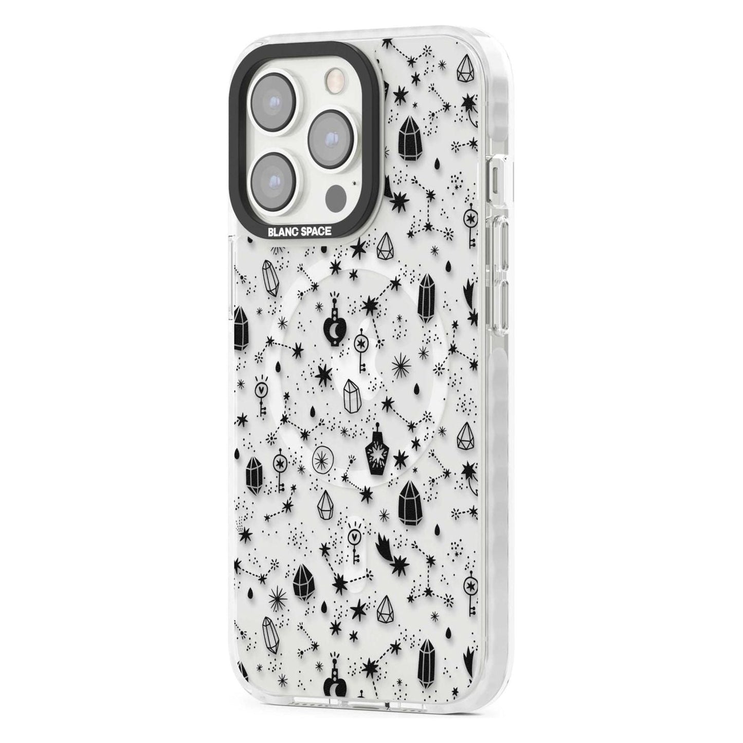 Black Cosmic Crystal