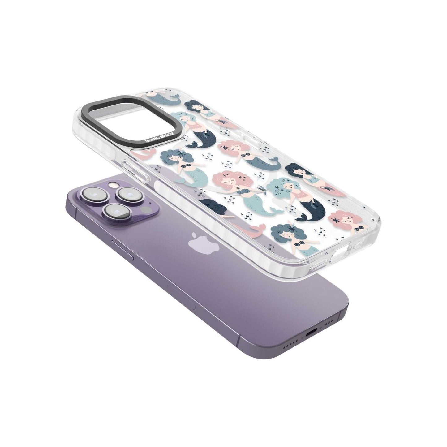 Pastellfarbene Meerjungfrauen