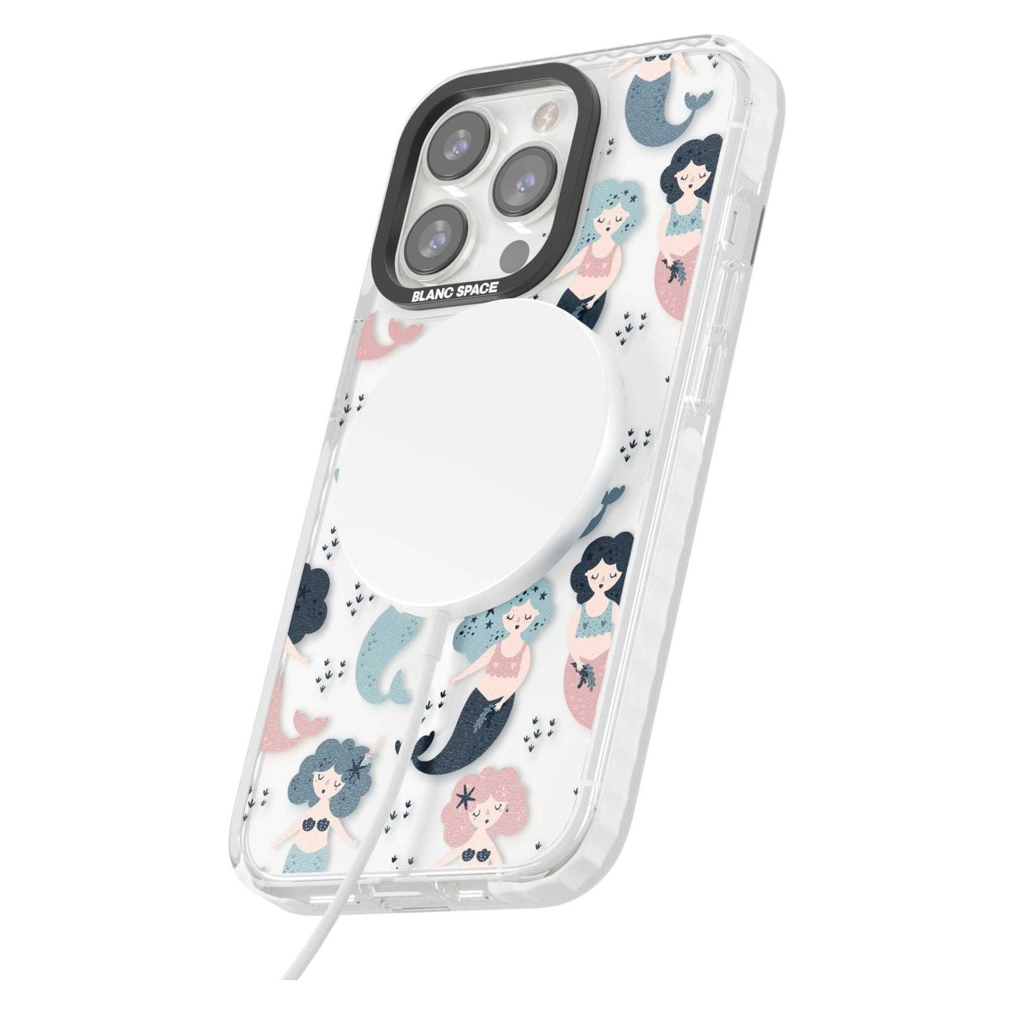 Pastellfarbene Meerjungfrauen