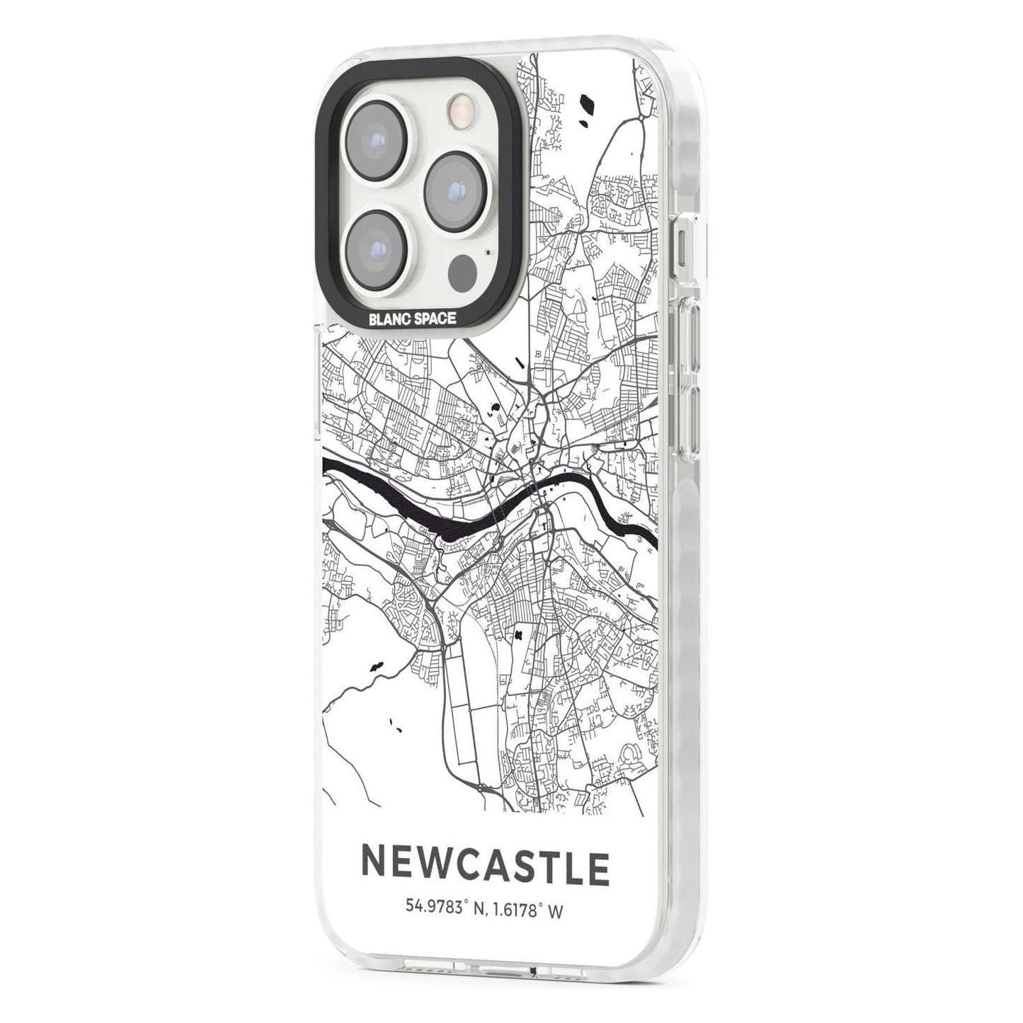 Stadtplan von Newcastle
