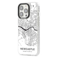 Stadtplan von Newcastle