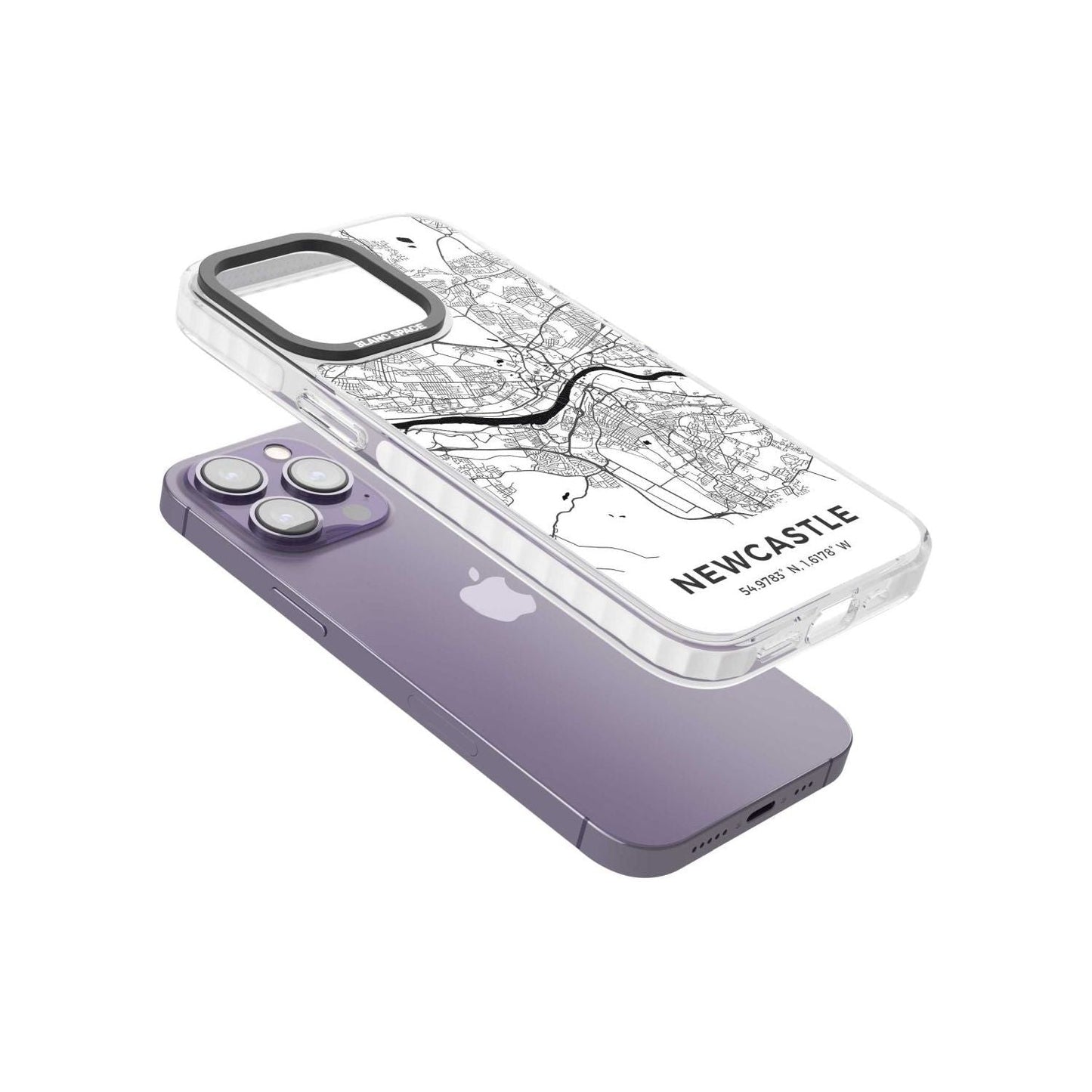 Stadtplan von Newcastle