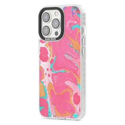 Vibrant Marbled Paper