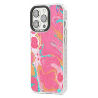 Vibrant Marbled Paper