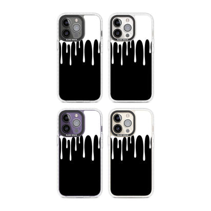 Melted Effect: White & Black