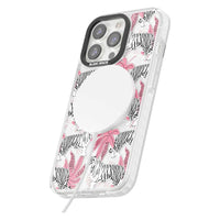 Rosa-weiße tropische Tiger