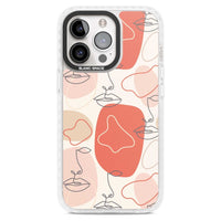 Abstract Face Line Art