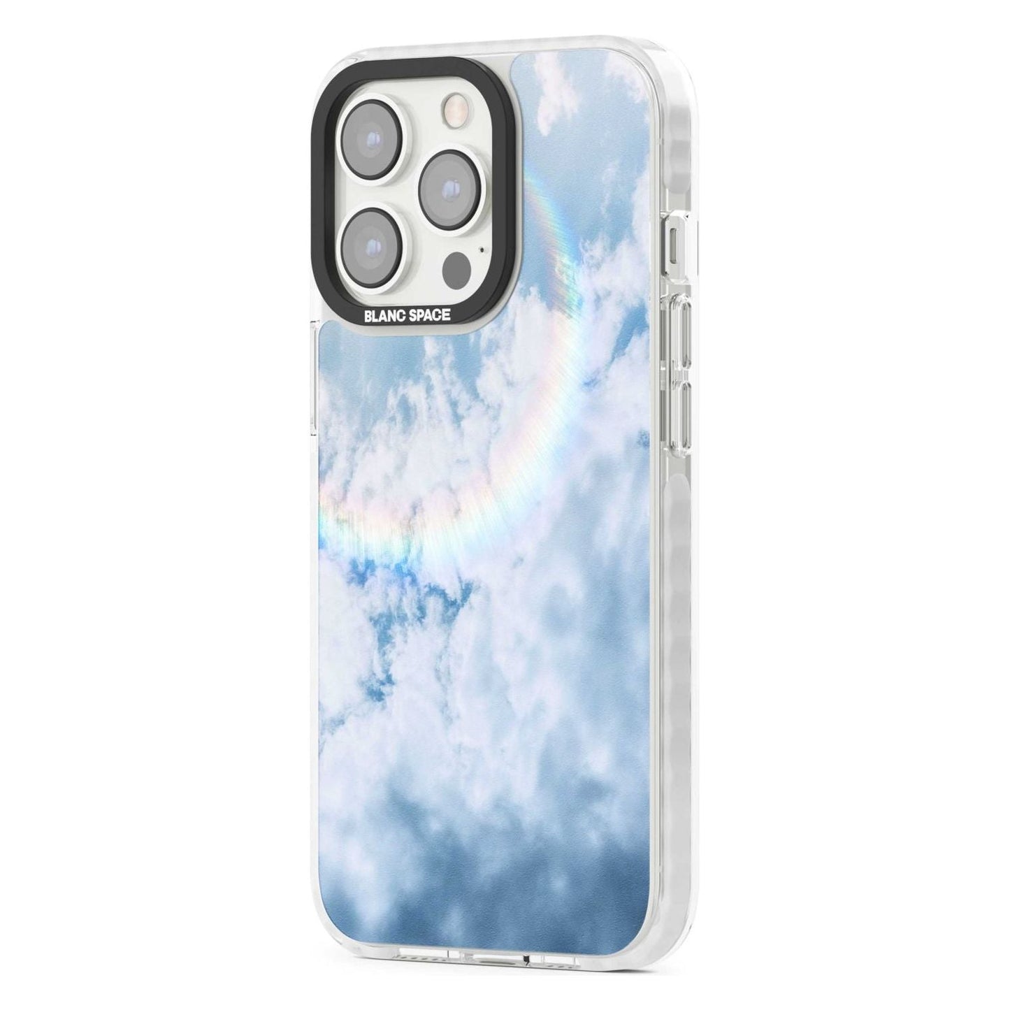 Pastellfarbener Regenbogenhimmel