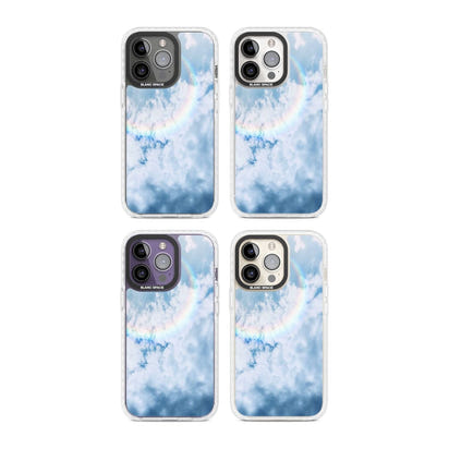 Pastellfarbener Regenbogenhimmel