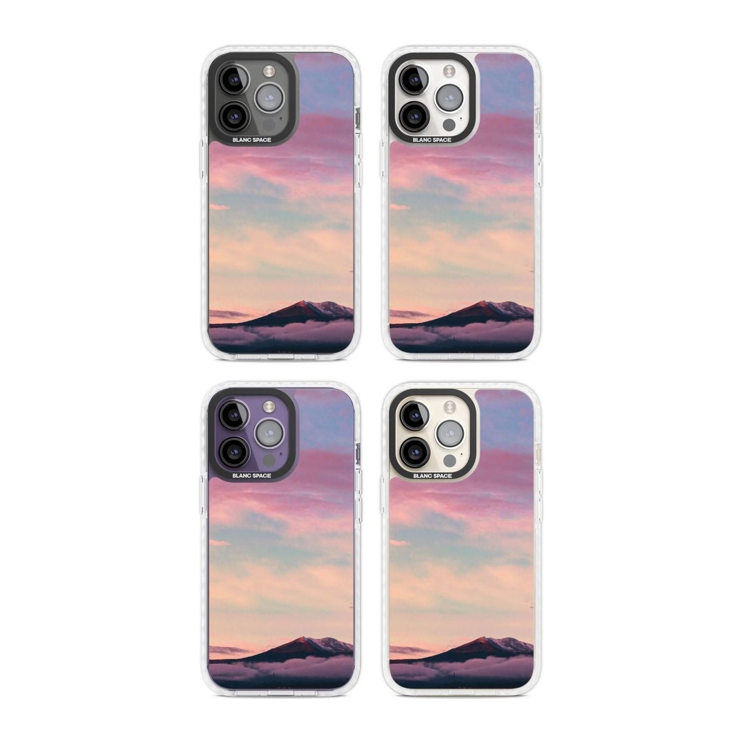 Pastel Mountain Sunset