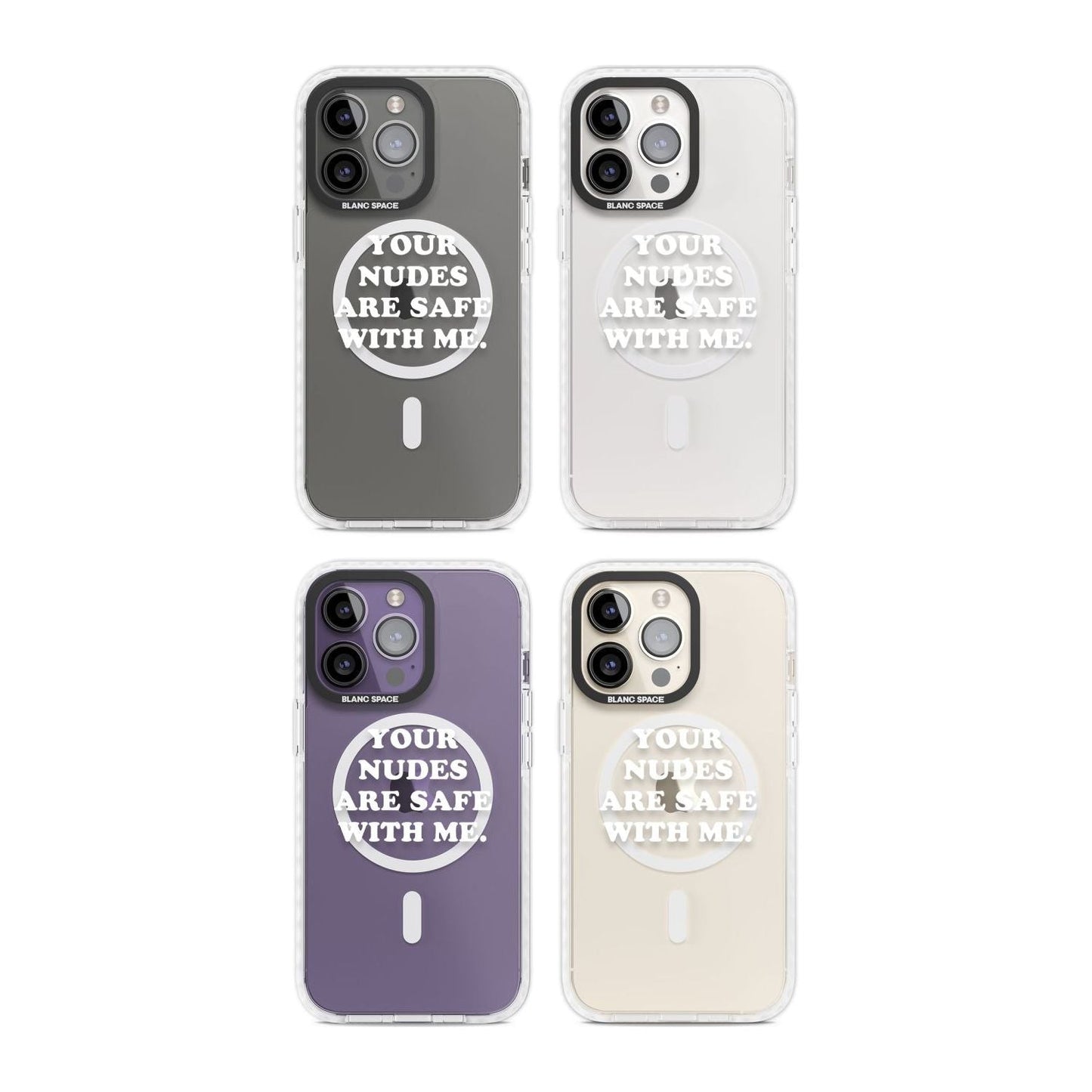 Vos photos nues sont blanches et sûres