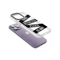 Not Interested Warning