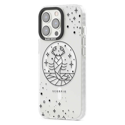 Emblème du Scorpion - Design Cosmique