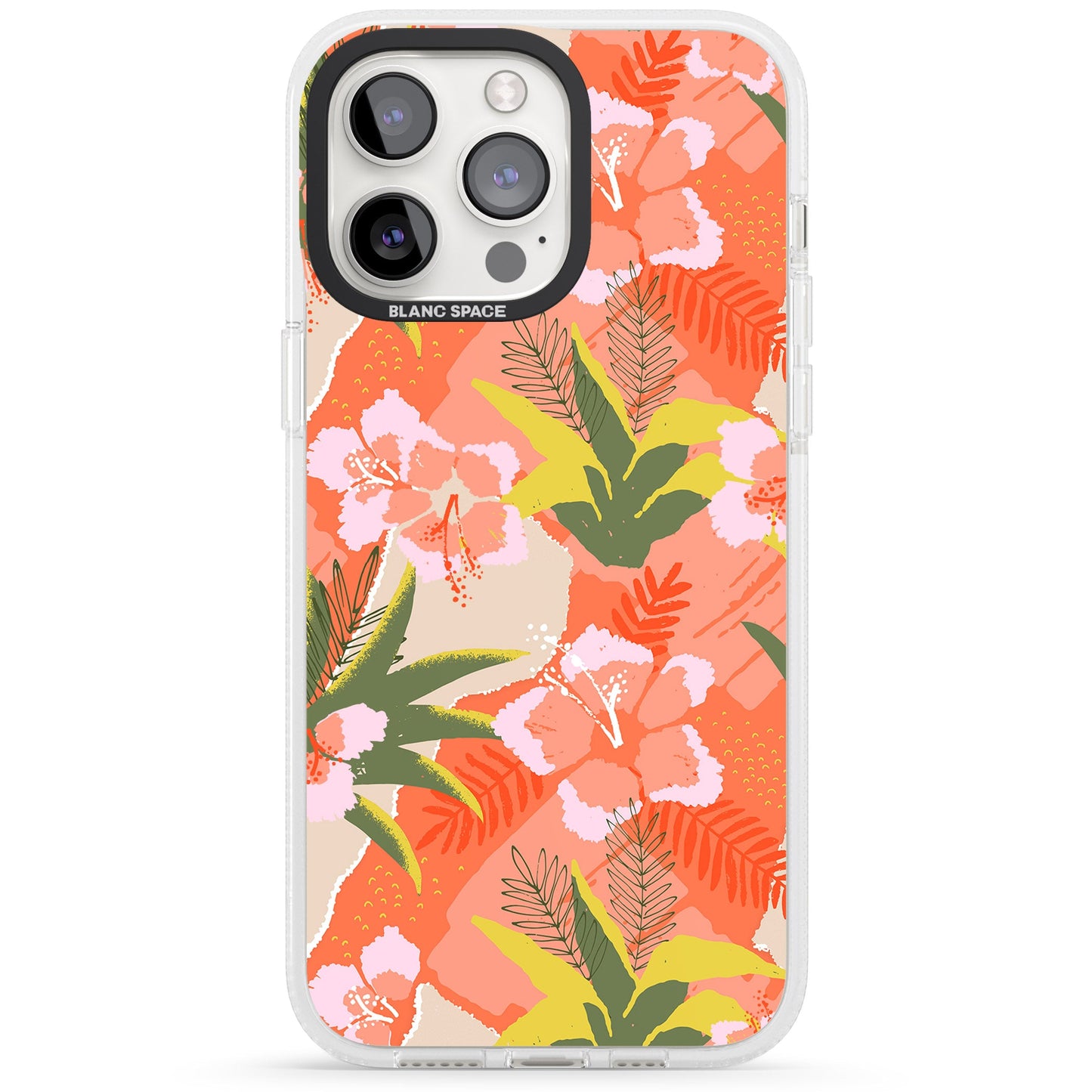 Hawaiian Flowers Abstract Pattern