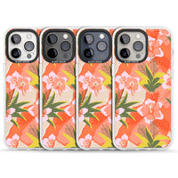 Hawaiian Flowers Abstract Pattern