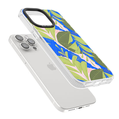 Fern Leaves Abstract Pattern