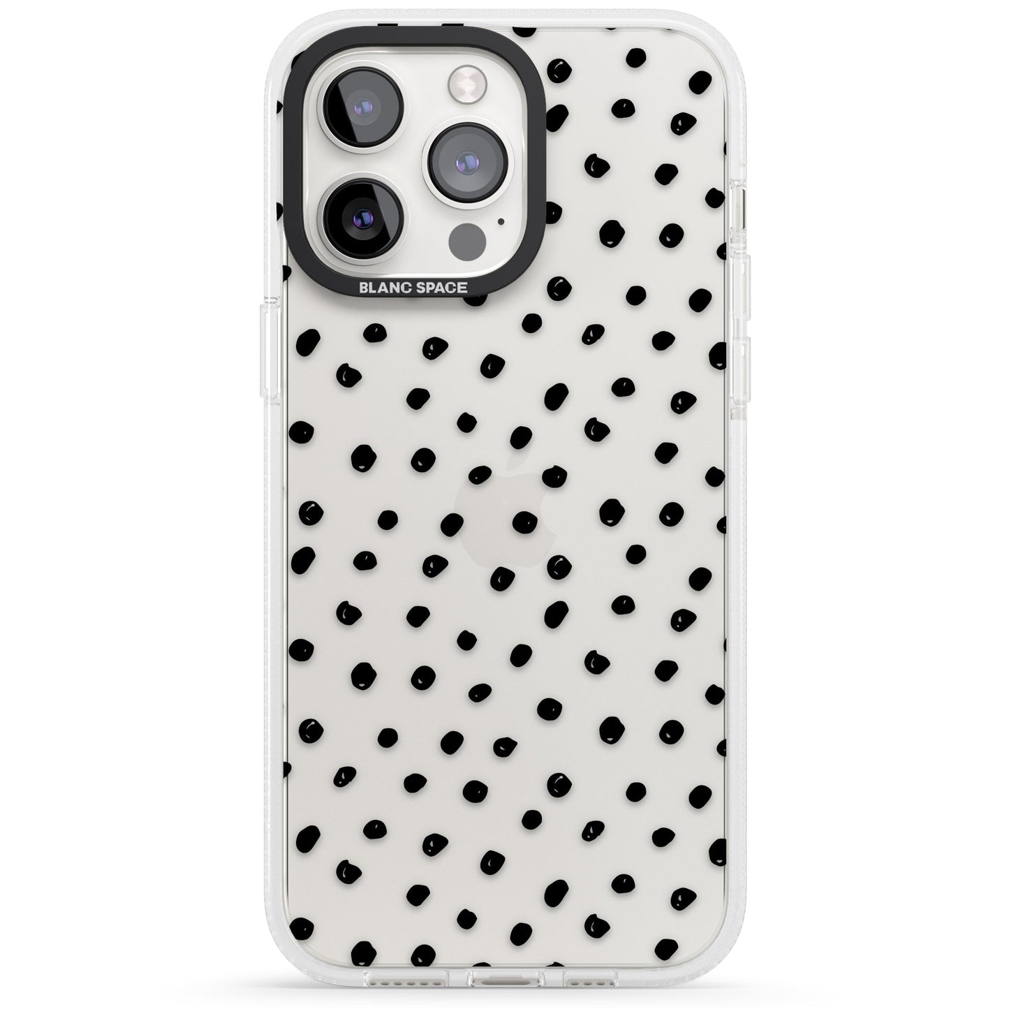 Messy Black Dot Pattern