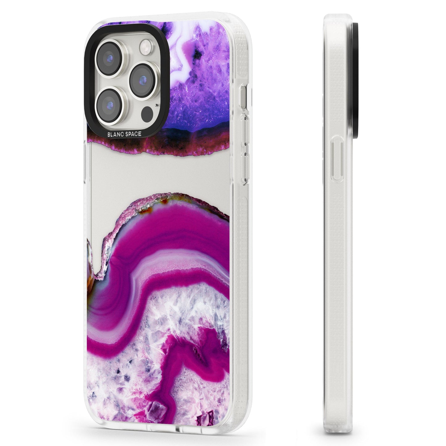 Tranche de cristal d'améthyste