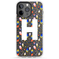 Personalised Abstract Floral Initial