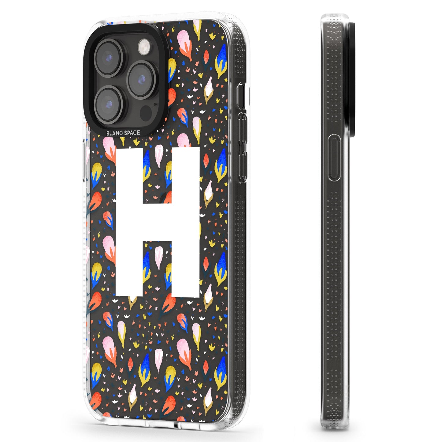 Personalised Abstract Floral Initial