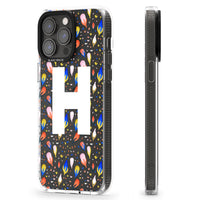 Personalised Abstract Floral Initial