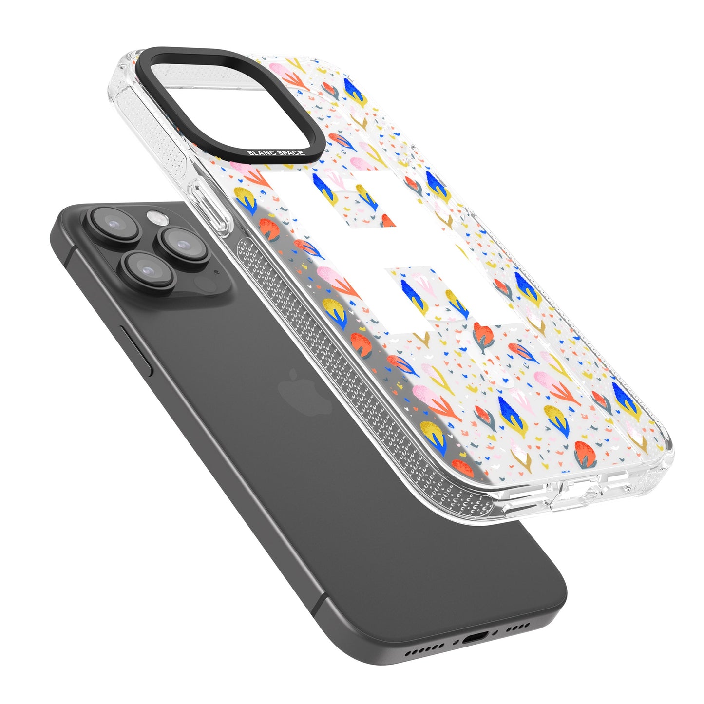 Personalised Abstract Floral Initial