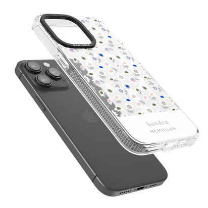 Personalised Grey & White Daisies