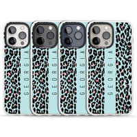 Léopard bleu personnalisé