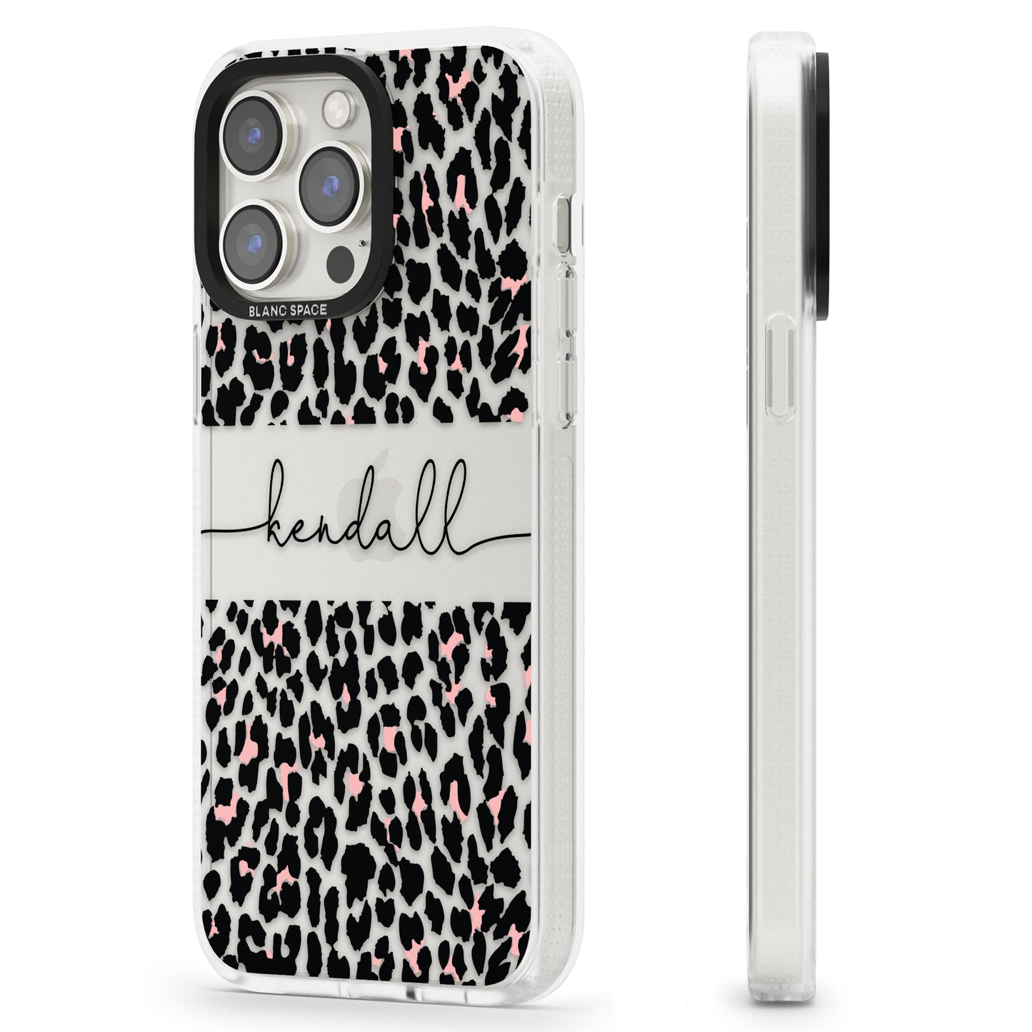 Personalised Cursive Leopard Spots