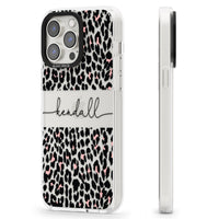 Personalised Cursive Leopard Spots