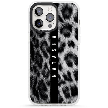 Personalised Snow Leopard Print