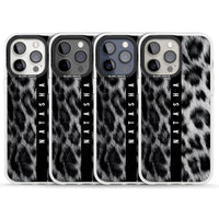 Personalised Snow Leopard Print