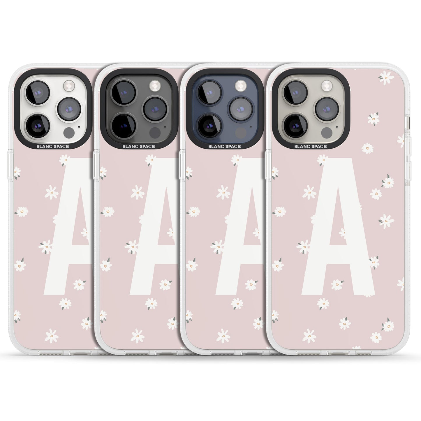 Personalised Pink Daisy Initial