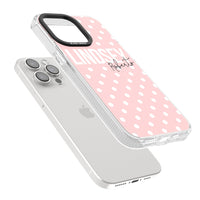 Personalised Pink Polka