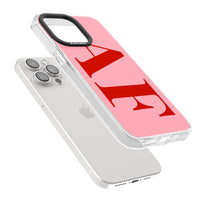 Personalised Red & Pink Letters