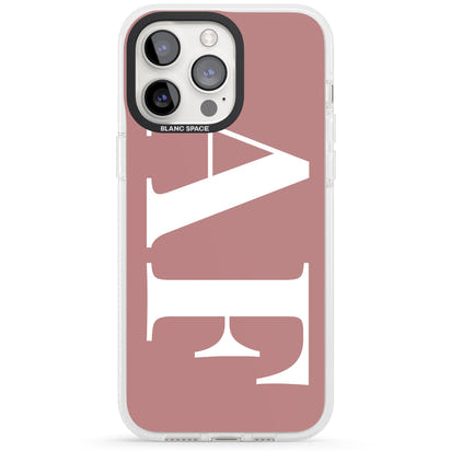 Personalised White & Rose Letters