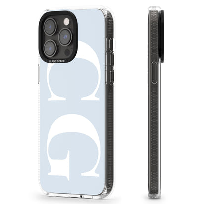 Personalised White & Blue Green Letters