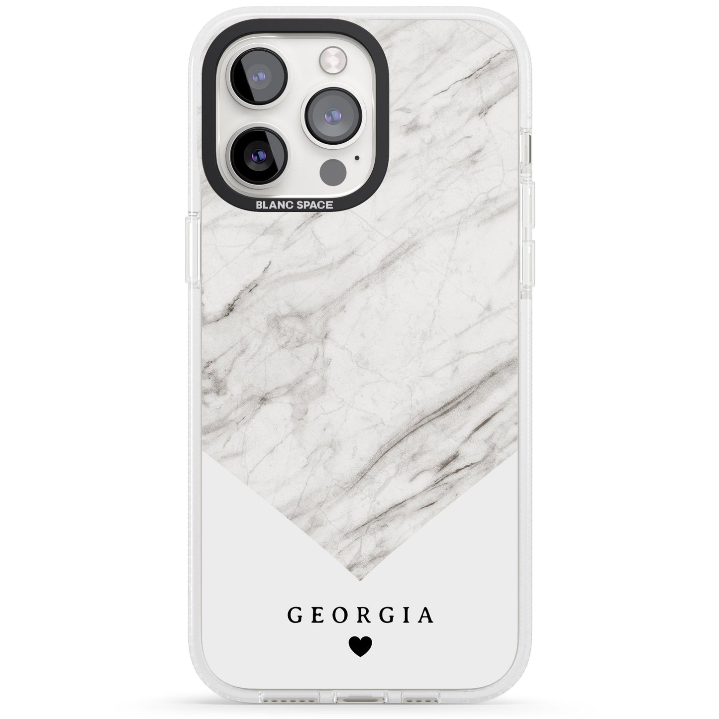 Personalised White Marble