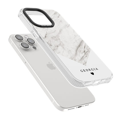 Personalised White Marble