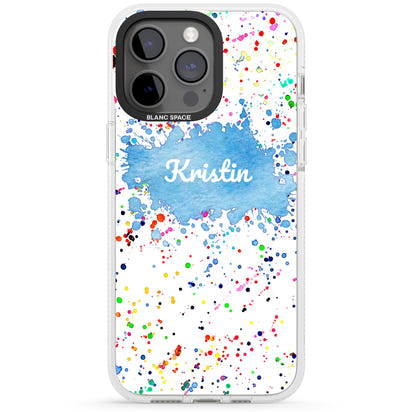 Personalised Rainbow Splatter Name