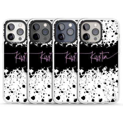 Personalised Bold Paint Splatters
