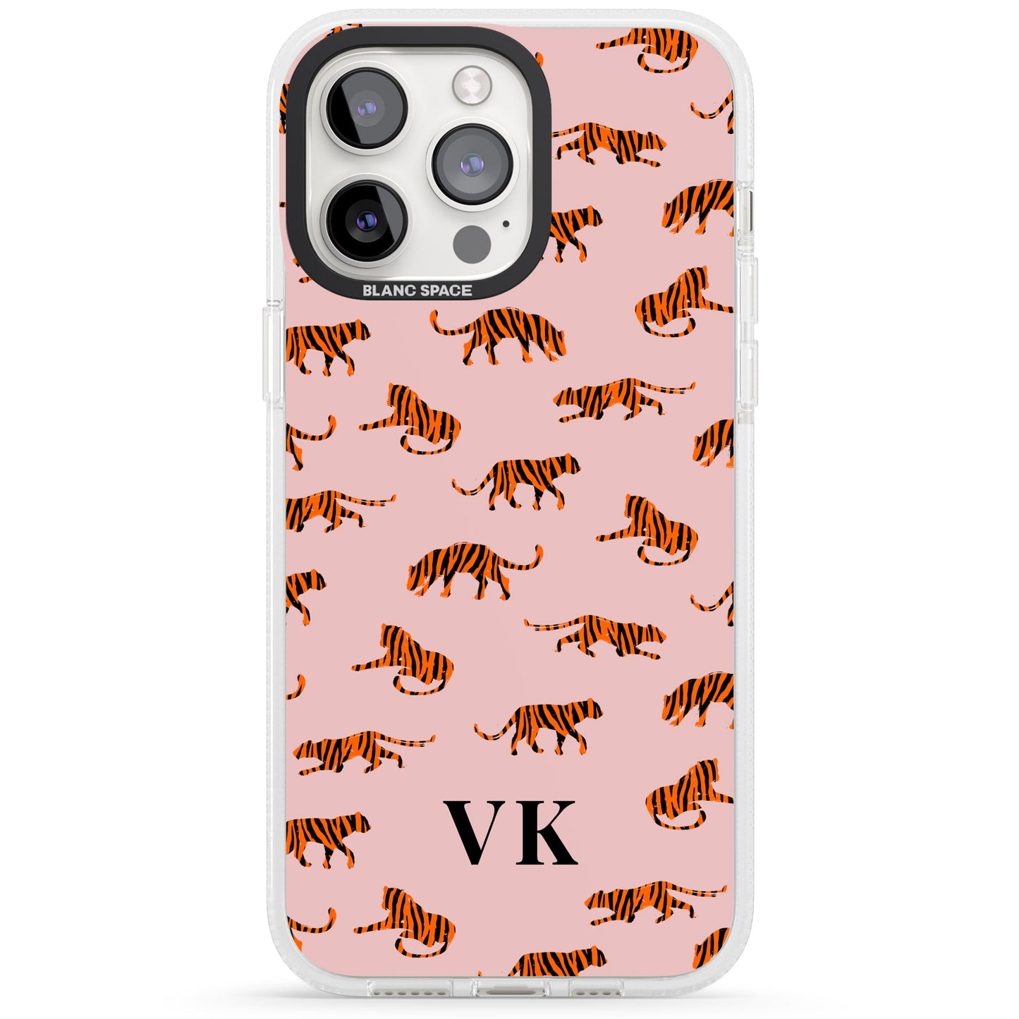 Personalised Pink Safari Tiger Pattern