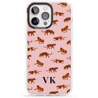 Personalised Pink Safari Tiger Pattern