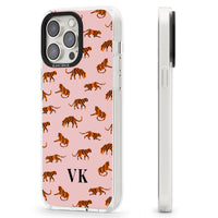 Personalised Pink Safari Tiger Pattern